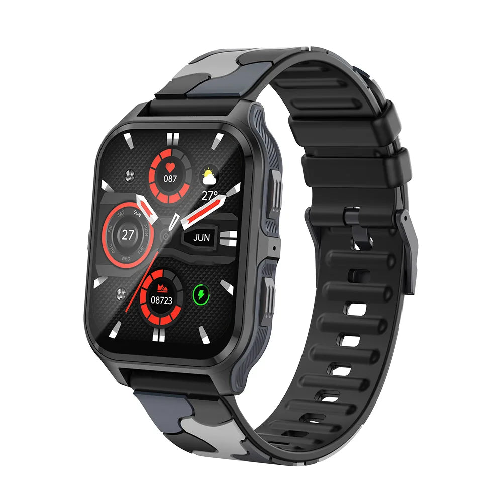 Waterproof Smartwatch with Heart Rate Sleep Monitor for Men & Women