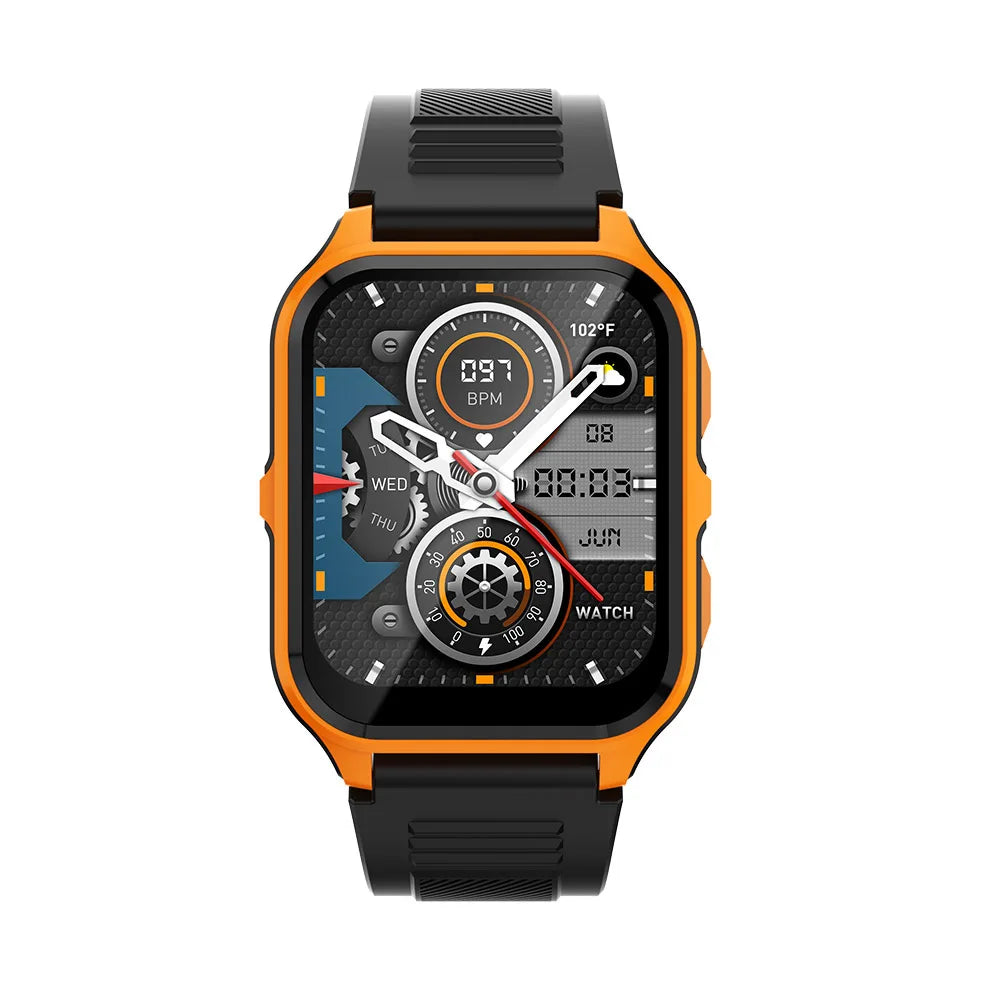 Waterproof Smartwatch with Heart Rate Sleep Monitor for Men & Women